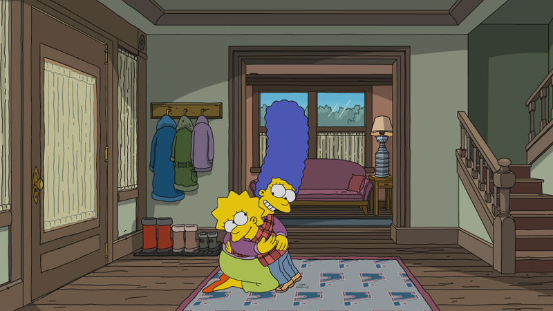 Illustration for article titled Lisa flees to Canada, but a tepid Simpsons settles for safe ground